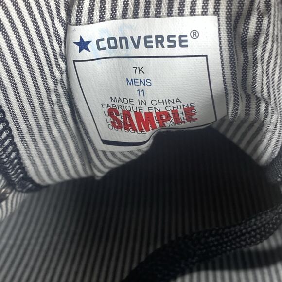 Converse Jack‎ Purcell Low Tuxedo Ox Vintage Sample Mens Size 11 Leather Shoes - Picture 9 of 10